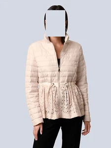 Alba Moda Stepp Jacke mit Lochstickerei Gr. 42 0922685771 - Picture 1 of 6