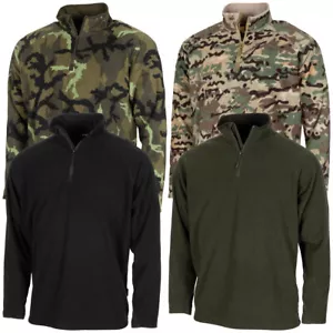 Outdoor Troyer Microfleece Langarm Kälteschutz Shirt Armee Militär Pullover - Bild 1 von 13