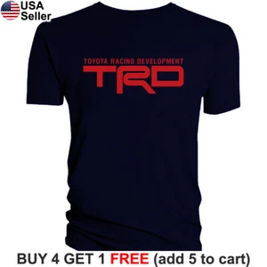 TRD T-Shirt Toyota Racing Development Sport Truck Car Supra Tacoma Tundra Men - Picture 1 of 20