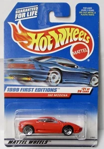 Ferrari 360 Modena 1999 primeras ediciones Hot Wheels rojo #21 de 26 P6 - Imagen 1 de 1