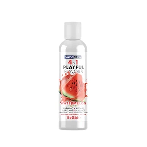 Swiss Navy 4in1 Watermelon Gleitmittel * aromatisiertes Gleitmittel auf Wasserbasis * 1 oz / 29,5 ml - Bild 1 von 1
