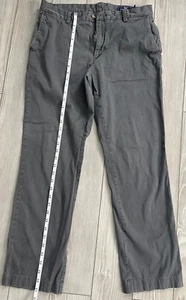 Vineyard Vines Hose grau Herren Größe 33 x 34 gerades Bein Freizeit adrett - Bild 1 von 4