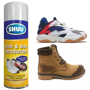 Spray desodorante para zapatos y botas 300 ml removedor de olores para pies neutraliza olores spray nuevo - Imagen 1 de 6