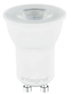 35 mm / MR11 MINI GU10 LED Integral Cool weiße Lampe 2,8w 300lumen 240v NICHT-Dim - Bild 1 von 2