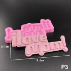 Mother's Day Silicone Mold Family Love Cake Decoration Diy Kitchen Baking Tool