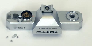 FUJICA ST901 Top Cover Bezel w Screws Vintage SLR Film Camera Parts FUJI Japan - Picture 1 of 1