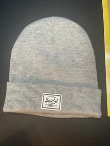 Herschel Beanie Erwachsene One Size grau Elmer Mütze Strick Unisex Mütze Acryl - Bild 1 von 4