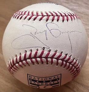 Tony Gwynn Signed Hall of Fame and San Diego Padres Baseball JSA Sticker HOF - Picture 1 of 6