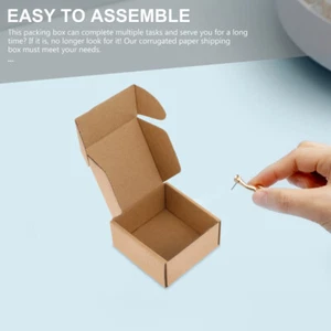 25pcs Storage Box Jewelry Present Box Cardboard Boxes Cardboard Mailing Boxes - Picture 1 of 12
