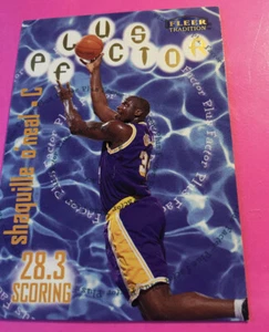 1998-99 Fleer Tradition Plus Factor Shaquille O'Neal Los Angeles Lakers #143 - Picture 1 of 1
