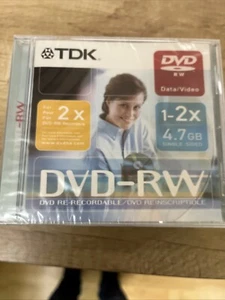 Re-recordable TDK DVDs - Photo 1/1