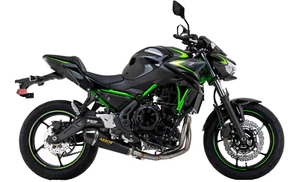 SCARICO COMPLETO ARROW CON CAT EURO5 INOX NERO KAWASAKI NINJA 650 21 - 23 EURO5 - Picture 1 of 5