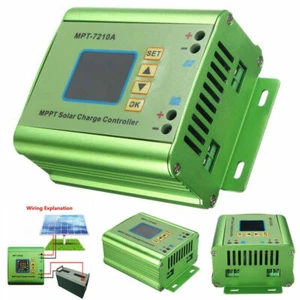 LCD Display MPT-7210A MPPT and DC-DC Solar Panel Charge Controller 24-72V Boost - Picture 1 of 10