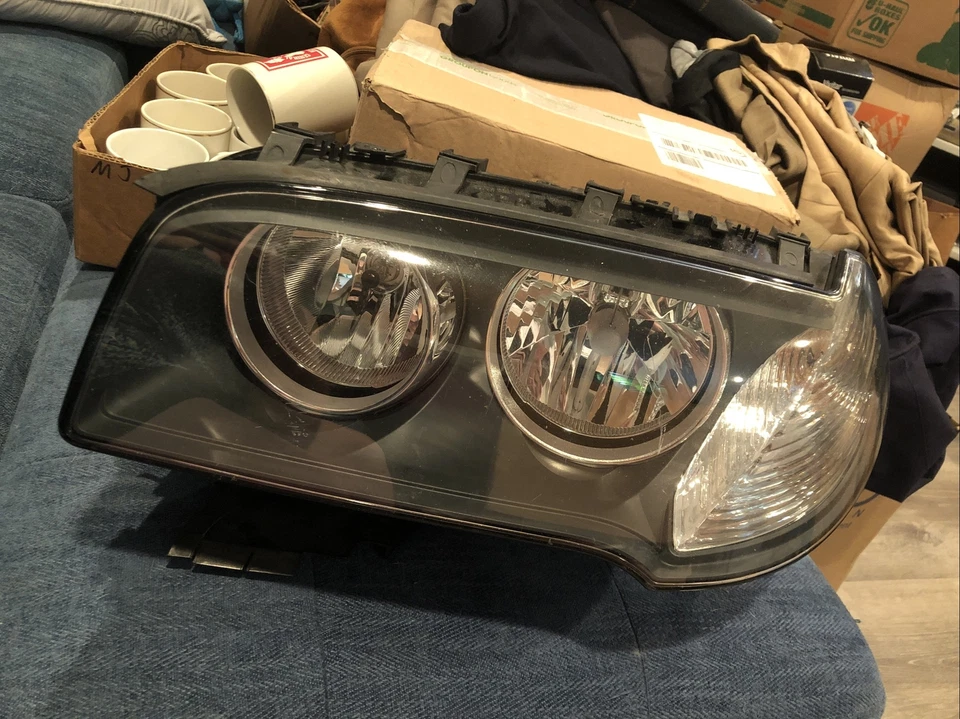 Compatível com BMW X3 E83 conjunto de farol de halogênio esquerdo fabricante de equipamento original Bosch 2007-10 0302526001 - Imagem 1 de 4