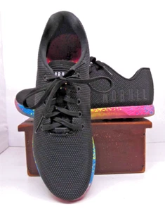 Scarpa NOBULL IMPACT uomo 10 donna 11,5 nera neon crossfit atletica allenatore gomma - Foto 1 di 10