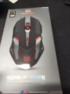 Lifeworks Samurai Optical Gaming Mouse Multi Color LW-BL-GM1000B NEW & SEALED! - Picture 1 of 2