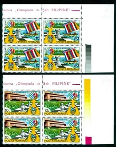 Olimpiada de ajedrez 1992 Manila/Filipinas, velero Vinta, ajedrez, Rumania, 4799, montado sin montar o nunca montado/x4 - Imagen 1 de 1