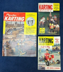 3 ALTE AUSGABEN KARTZEITSCHRIFTEN Kartsport & Volkskart 1960-1961 - Bild 1 von 12