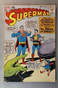 SUPERMAN #135 *1960* "The TRIO of STEEL!" Swan & Kaye-Cover  Lower Grade, Reader