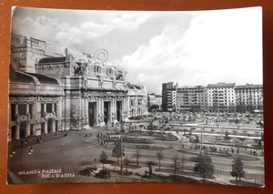 Cartolina Milano - Piazzale Duca D' Aosta - 1950 - Foto 1 di 2