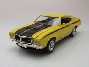 Buick GSX 1970 Giallo Modellino 1:24 Welly - Foto 1 di 8