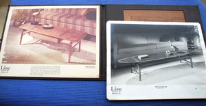 Vintage LANE Mid Century Salesman Sample Book-ESTEEM Coffee Table Eames Era - Picture 1 of 22