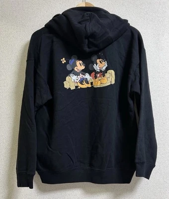 Uniqlo Disney UT Sudadera con Capucha XXL Negra Mickey Minnie Mouse Japón Kawaii Gran Tamaño N Foto 1 de 4