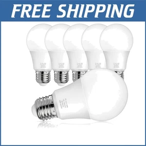 Bright, Energy-Efficient A21 LED Light Bulbs - 150W Equivalent, 6000K, Pack of 6 - Picture 1 of 7