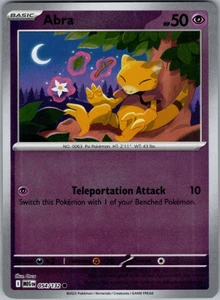 Abra 054/132 | Mega Evoluzione | Holo Reverso Comune | Carta Pokémon NM - Foto 1 di 1