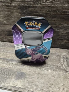 V Heroes Pokemon Storage Tin Espeon with Sylveon & Umbreon Storage Container Box - Bild 1 von 2