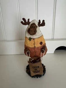 Boyds Bears & Friends 2004 Halloween Figure Mortimer Q Moosetreat - Picture 1 of 13