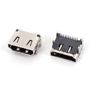 10 pz connettore montaggio PCB HDMI tipo A 2 file 2 prese donna presa 19 pin - Foto 1 di 6
