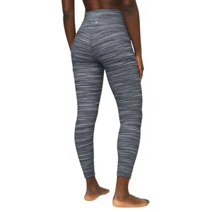 Leggings Lululemon 25" Align Donna Taglia 6 Mini Space Dye Grigio Tempo Libero Yoga - Foto 1 di 5
