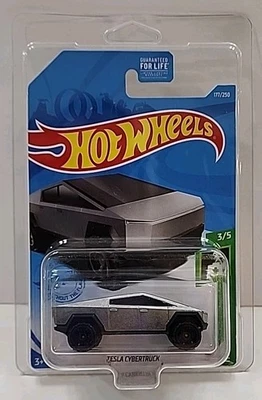 Nuevo protector Hot Wheels Tesla Cybertruck HW 2020 velocidad verde 3/5 pulgadas  Foto 1 de 3