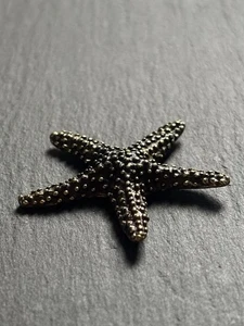 Seestern aus Messing | Maritim | Figur | Dekofigur Stachelhäuter Metall Deko - Bild 1 von 2