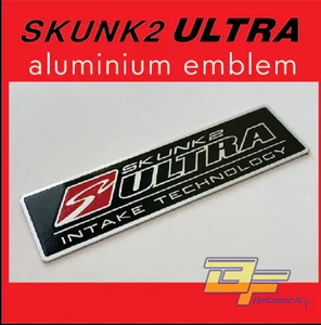 Emblem Skunk2 Ultra Aluminum Badge JDM Emblem - Picture 1 of 4