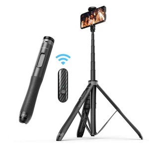 51" Selfie Stick Tripod, All in One Extendable Phone Tripod Stand with Blueto... - Picture 1 of 8