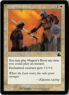 Mageta's Boon Prophecy NM/LP MTG - Image 1 of 2