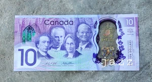 Billete de Canadá 1817-2017 de 10 dólares de polímero conmemorativo #CDB - Imagen 1 de 2