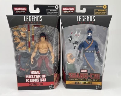 Marvel Legends Series Shang-Chi ¡Paquete! Figuras nuevas Shang-Chi & Death Dealer Foto 1 de 4