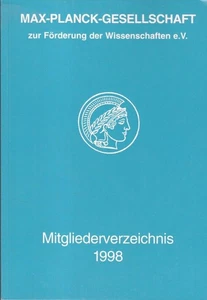 Mitgliederverzeichnis 1998. Nach dem Stand vom 15. Mai 1998. Autorengruppe: - Picture 1 of 1