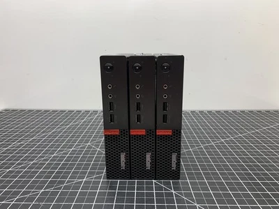 LOT OF 3* Lenovo M710q Intel i5 7th Gen | NO RAM/SSD | #P127 - Image 1 of 4