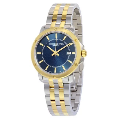Reloj para hombre Raymond Weil Tango esfera azul dos tonos RW-5591-STP-50001 Foto 1 de 3