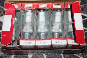 NOS CHAMPION N81Y BOX OF 10 SPARK PLUGS EQUIV TO NGK B10EG RACING PLUG - Picture 1 of 1