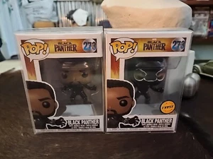 Funko POP! Marvel - Black Panther #273 Beide Regular & Chase Exclusive, Masked - Bild 1 von 6