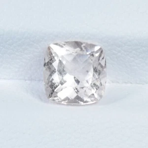 1.29 ct BEST GRADE LIGHT PINK SADE / NATURAL MORGANITE Gems - SQ Cushion Video ! - Picture 1 of 2
