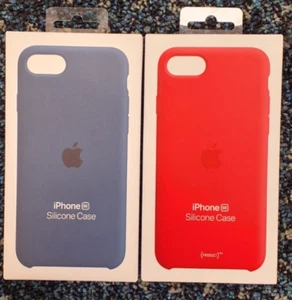 OFFICIAL GENUINE APPLE IPHONE SE 2ND & 3RD GEN SILICONE CASE COVER - Picture 1 of 12