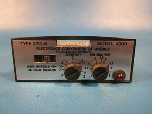 Electronics Corp 22DJ4, Sensitivity Module Model 4000, Photoswitch Circuit Board - Picture 1 of 5