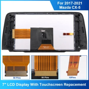 7" LCD Display Touch Screen TM070RDHP05 For 2017-21 Mazda CX-5 Radio Navigation - Picture 1 of 10
