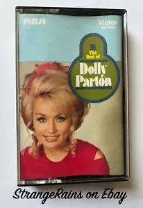 RARE - Best of Dolly Parton - Cassette Tape - EARLY RELEASE - PLAY TESTED - Picture 1 of 6